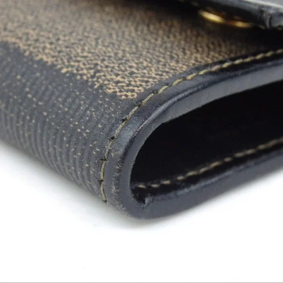 Authentic Fendi Brown and Black Key Holder - Picture 5 of 15